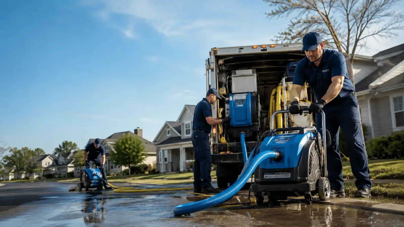 Flood Damage Cleanup in Yatahey, NM